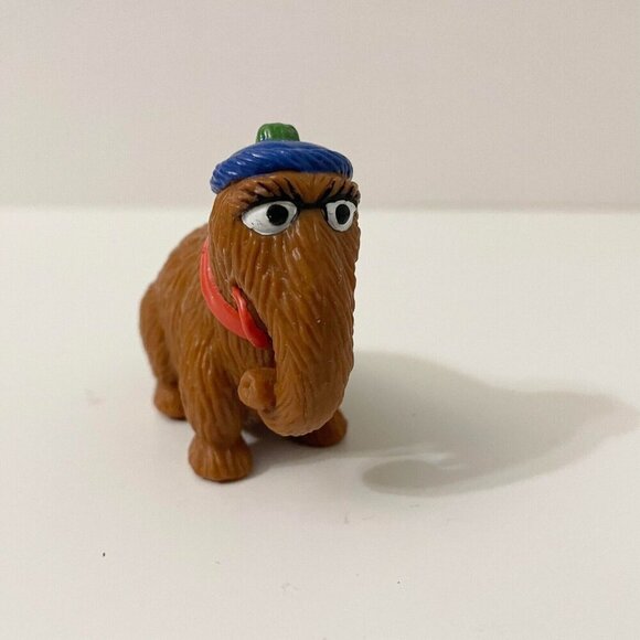 Vtg Sesame Street Muppets Figures Big Bird Count Dracula Snuffleupagus Flaws - Picture 10 of 16